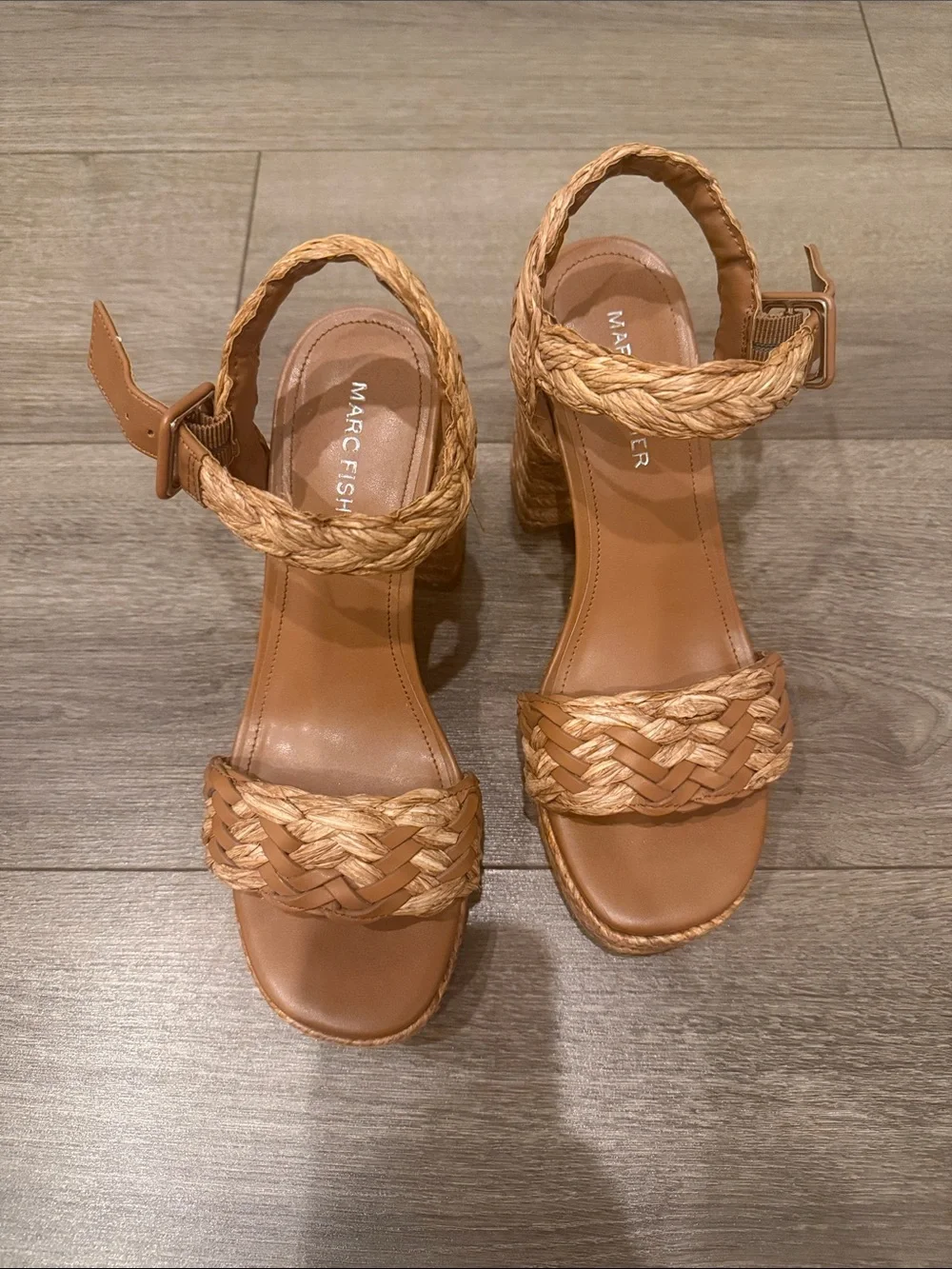 Marc Fisher Seclude Woven Platform Sandal